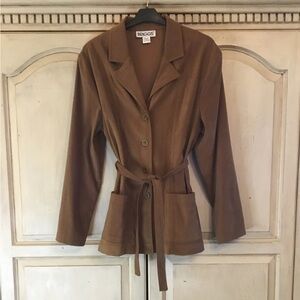 Briggs Women's Brown Jacket Size M